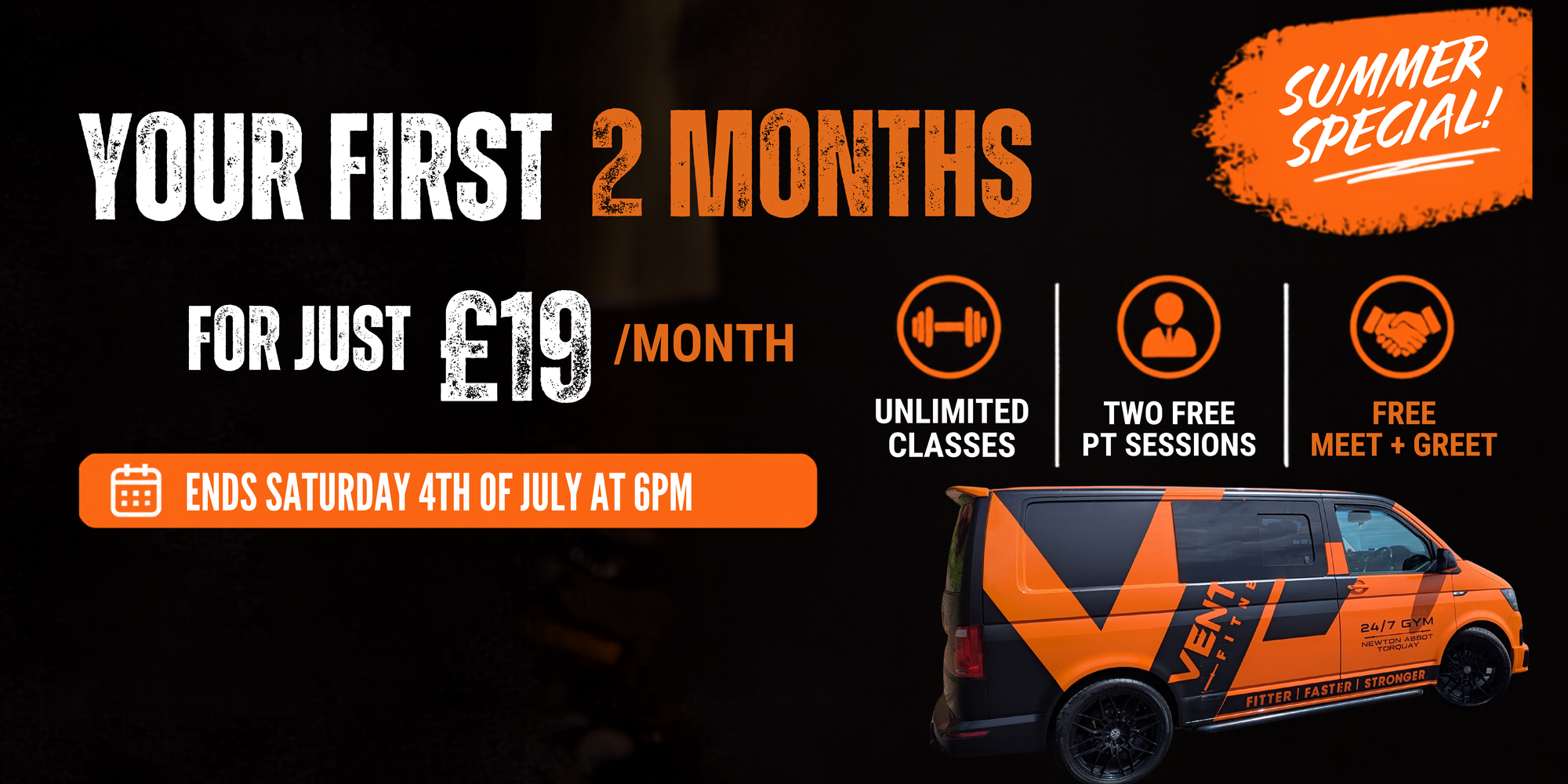 Venture Fitness Summer Special